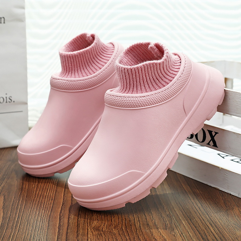 Waterproof Cotton Slippers – Anti-Slip Warm Indoor & Outdoor Shoes
