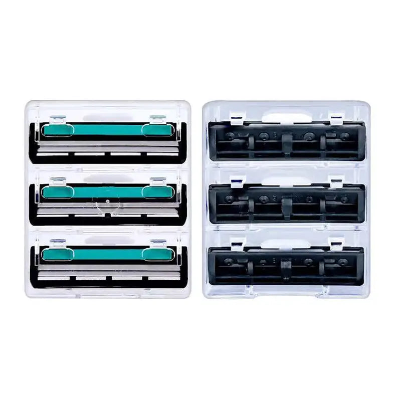 Manual Razor Shave Set with Replacement Blades