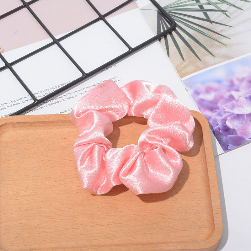 Crystal Satin Hair Ties for Women – 11 Colours
