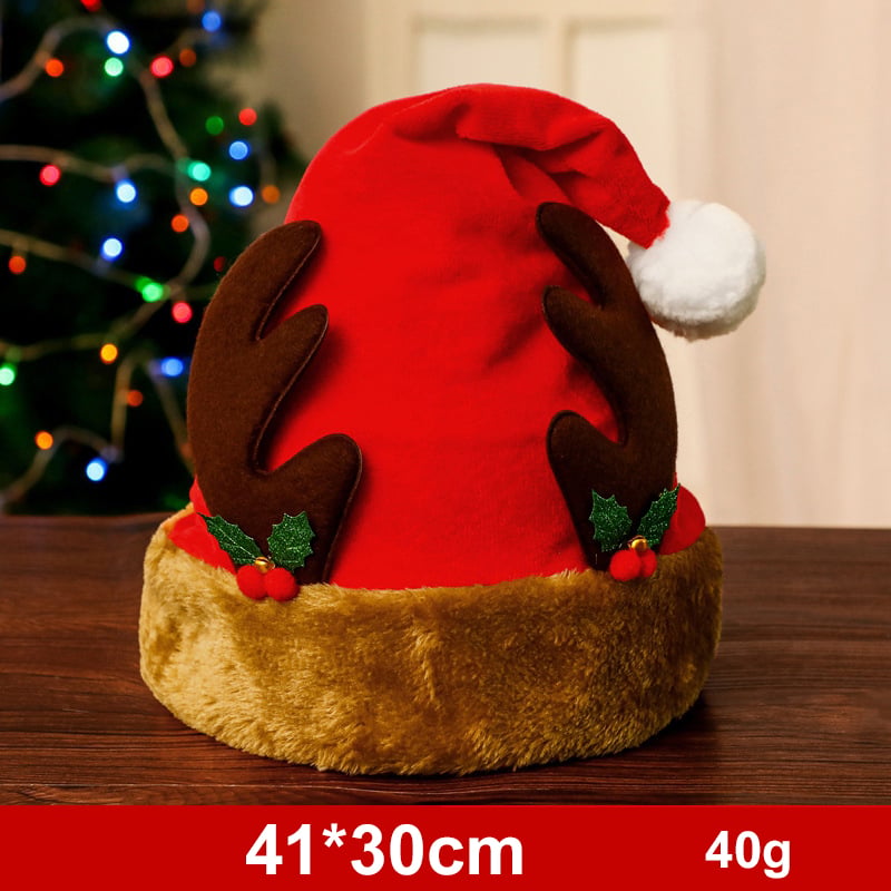 Weihnachten Schneemann & Weihnachtsmann Mützen | Festliche Weihnachtsmützen