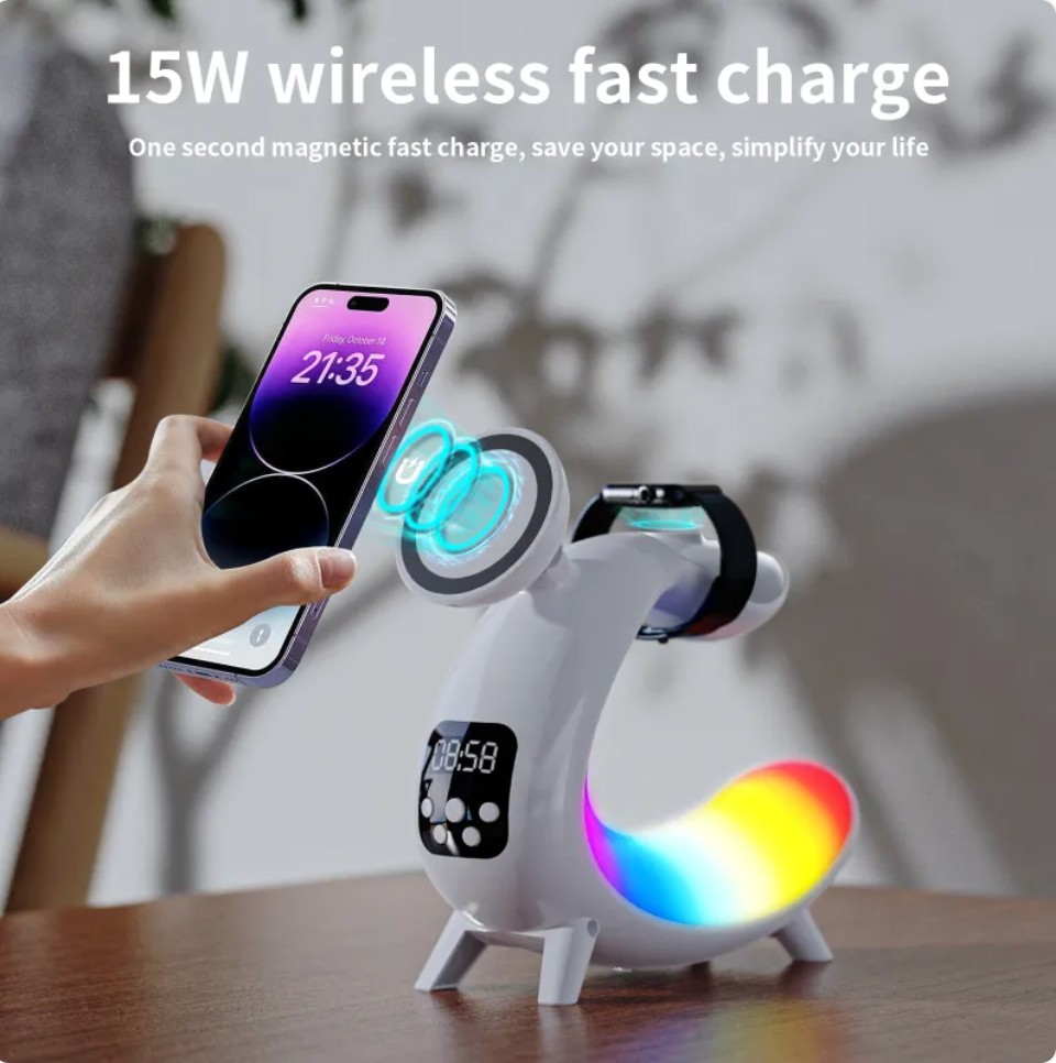 Liuyi Wireless Charging Bedside Lamp