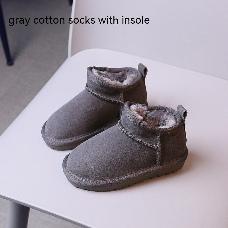 Kids' Insulated Winter Snow Boots