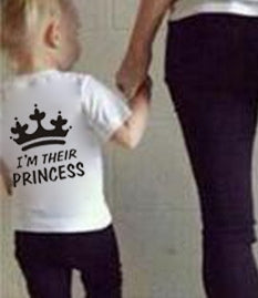Family Matching Cotton T-Shirts – Royal Theme Tees for Parents & Kids | S–4XL