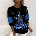 Women's Christmas Printed Sweater