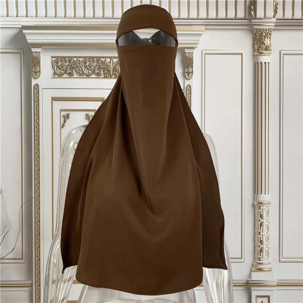 Damen Schleier Uni | Eleganter bescheidener Kopfschmuck