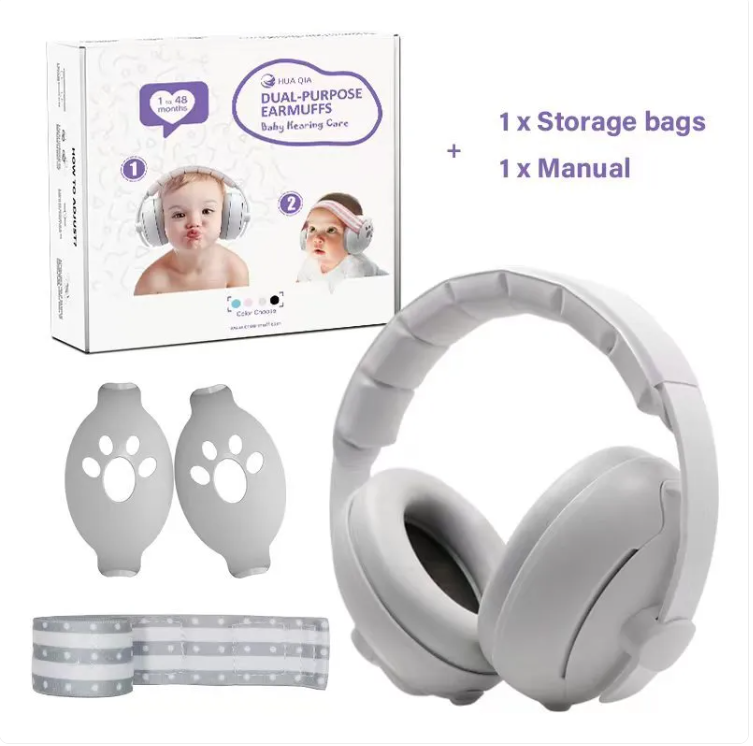 Baby Earmuffs with Headband