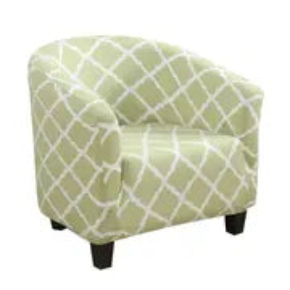 Housse de fauteuil en velours extensible pour la décoration du salon