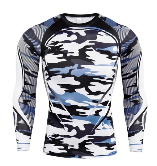 BJJ Rashguard | Jiu-Jitsu Kompressions-Shirt mit langen Ärmeln