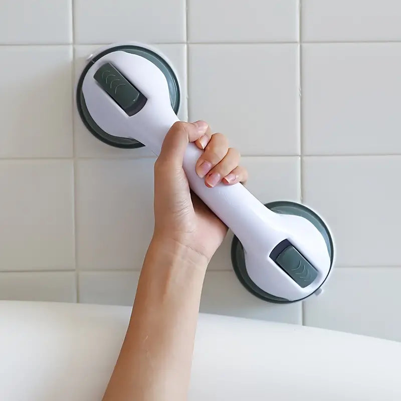 Suction Cup Bathroom Grab Bar – Non-Slip Safety Handrail
