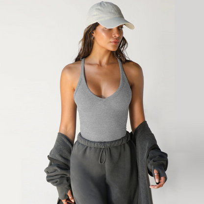 Women's Slim Knitted Vest Top