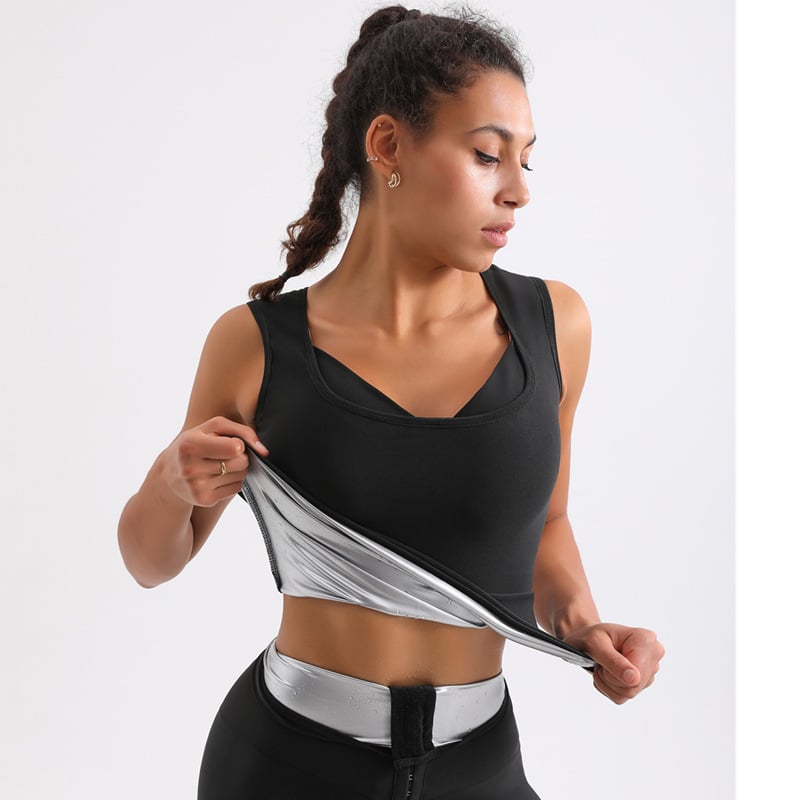 Women's Silver Fitness Sweat Suit