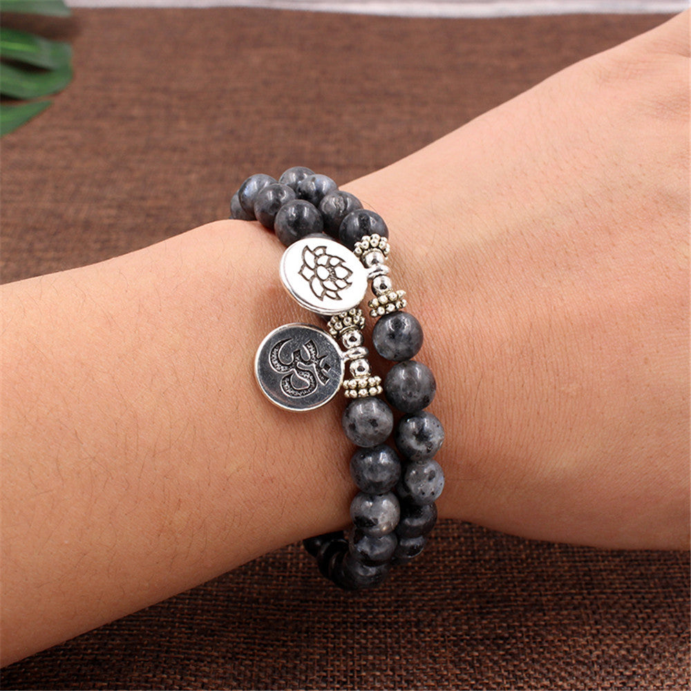Buddha Bead Stretch Bracelet