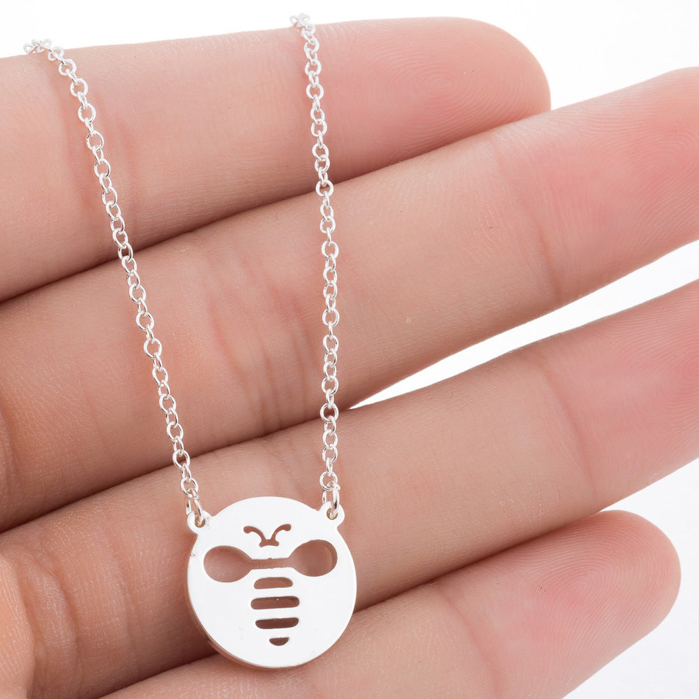Cut-Out Animal Pendant Necklace