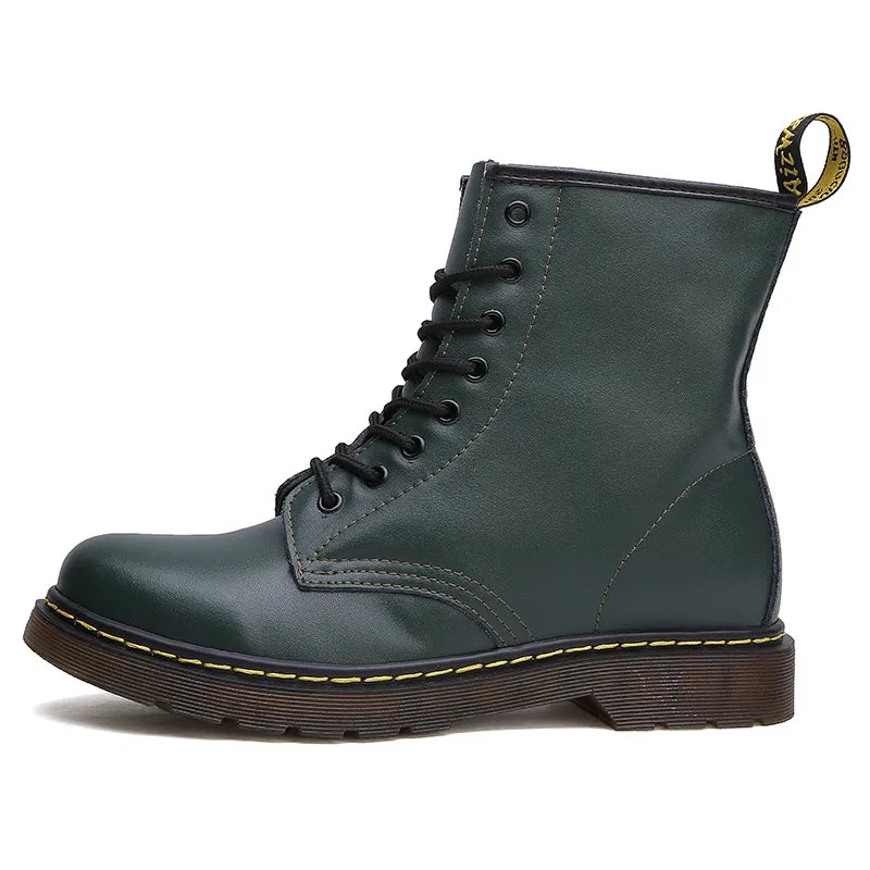 Women's Outdoor Martin Boots | Locomotive-Style Ankle Boots