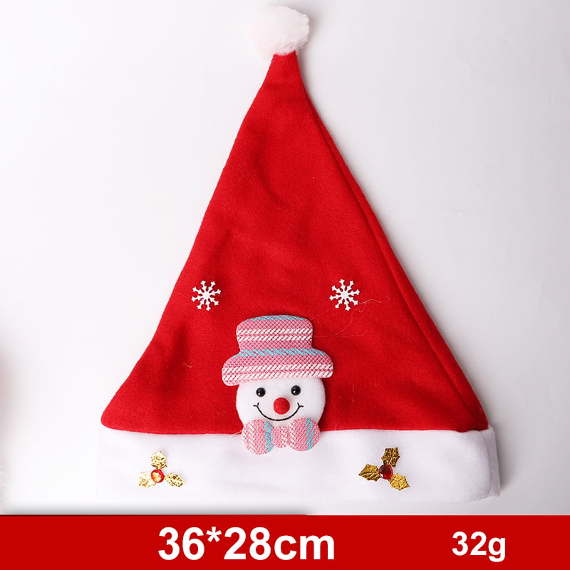 Weihnachten Schneemann & Weihnachtsmann Mützen | Festliche Weihnachtsmützen