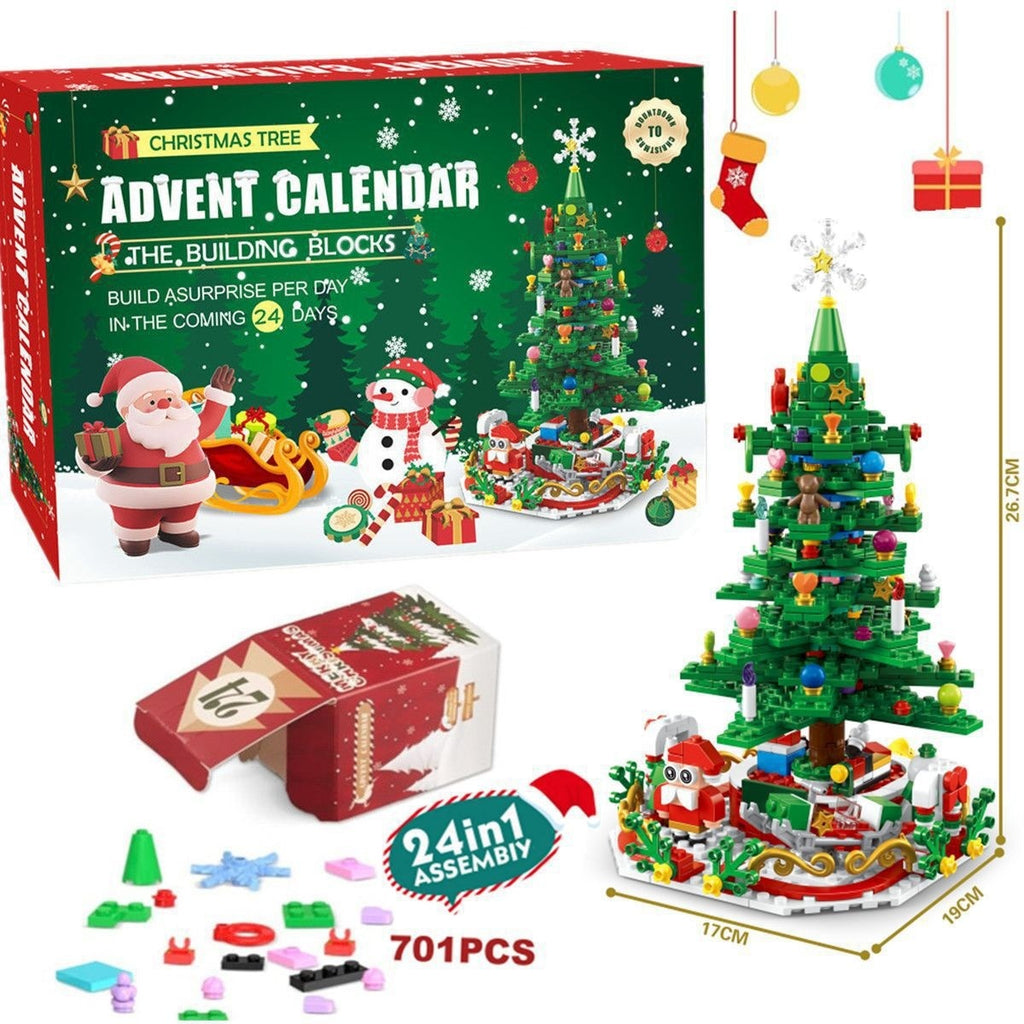 Christmas Building Blocks Countdown Calendar