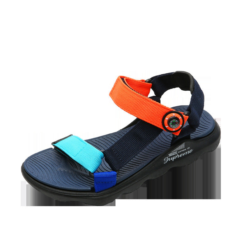 Kids' Webbing Beach Sandals – Colourful EVA Summer Sandals for Boys & Girls