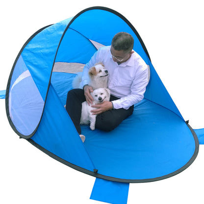 Automatic Pop-Up Beach Tent with UV Protection