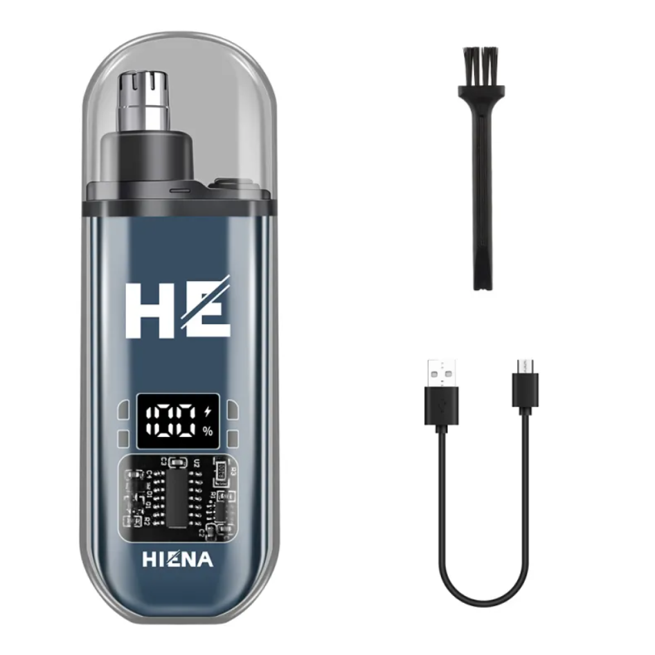 Portable Electric Nose Hair Trimmer | Rechargeable Compact Grooming Tool