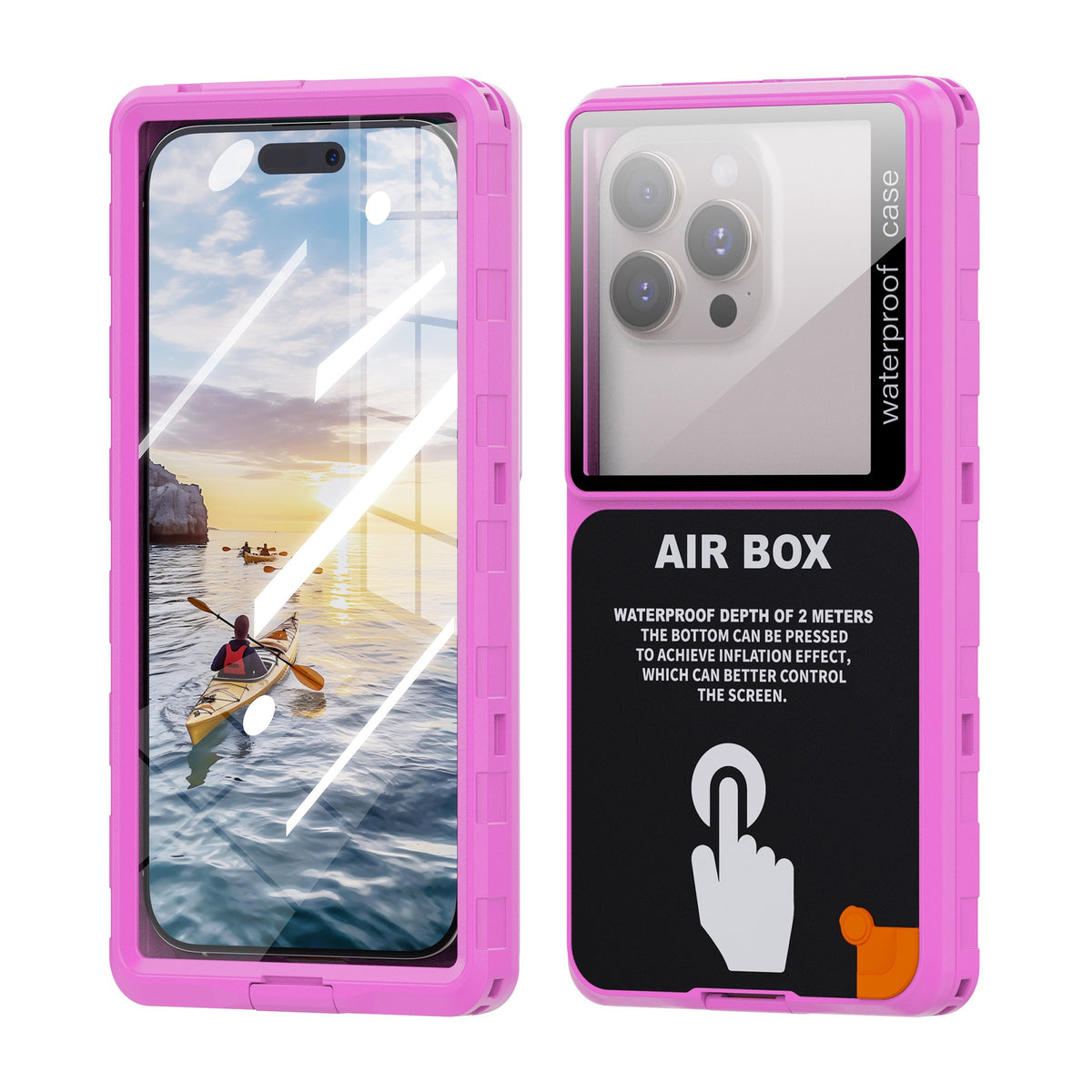 6.9-Inch Waterproof Diving Phone Case