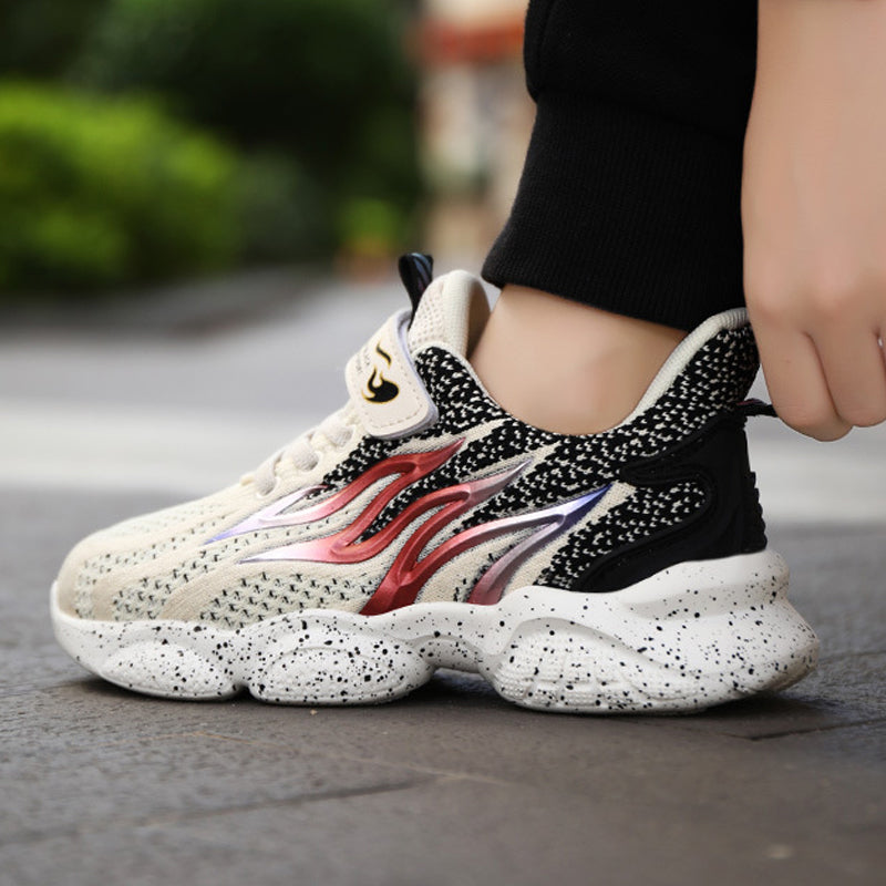 Jungen Sportschuhe mit Gummisohle – Leichte Freizeit-Sneaker für Kinder