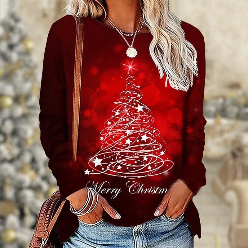 Christmas Number Long-Sleeve Shirt