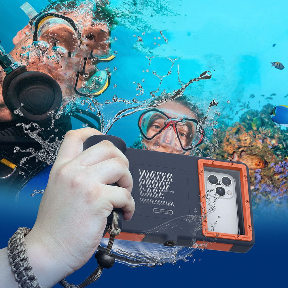 SHELLBOX Small Waterproof Diving Case