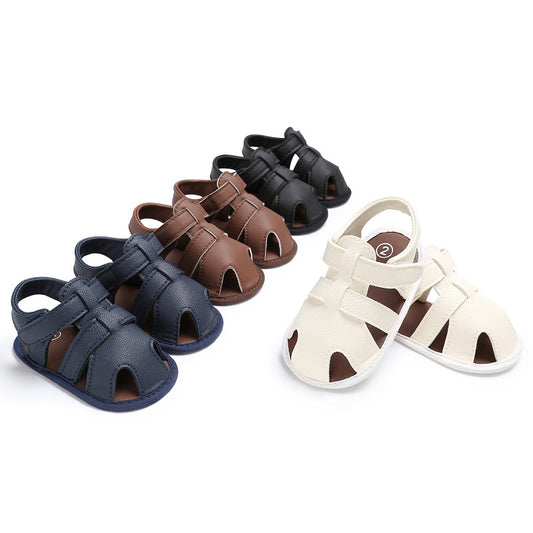 Baby Closed-Toe Sandals with Anti-Slip Sole