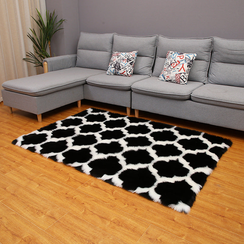 Weicher Hochflorteppich für Wohnzimmer-Heimdekoration 50x80cm