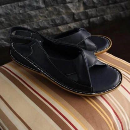 Knot Front Peep Toe Sandals
