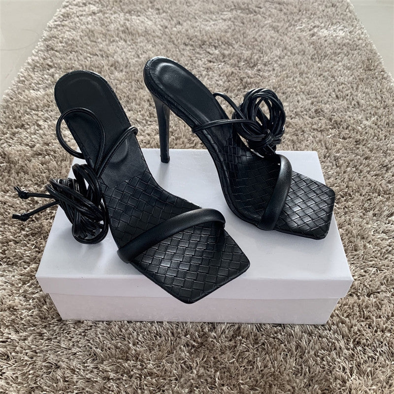 Ankle Strap Stiletto Fashion Sandals