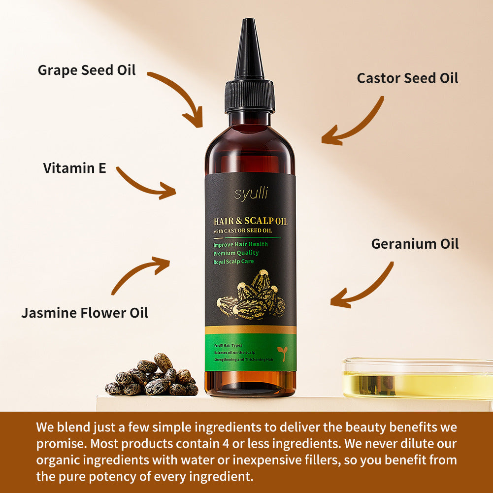 Strength Scalp & Hair Oil – Nourishing Scalp Care & Massage Oil for Hair Growth