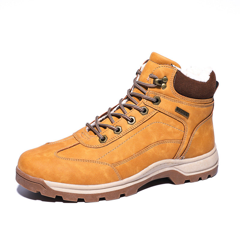 Men's Outdoor Fleece-Lined Boots