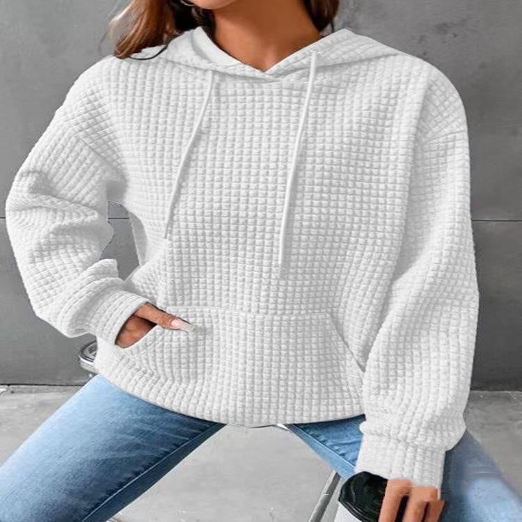 Women's Loose Hooded Sweater