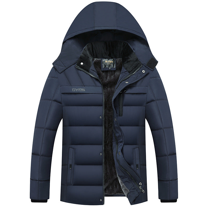 Men's Hooded Padded Winter Jacket