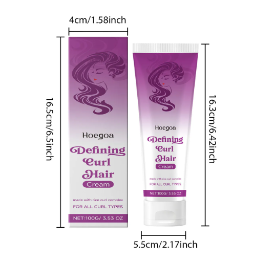 Hair Curl Cream – Define, Hydrate & Hold Curls All Day
