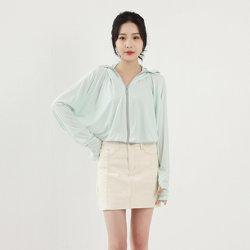 Women's Long UV Protection Sun Jacket