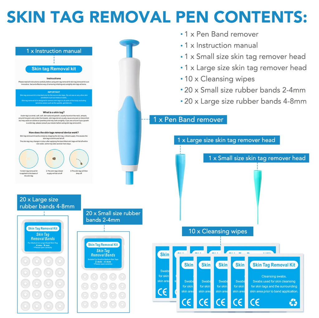 Double-Head Skin Tag Removal Kit