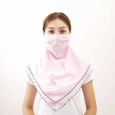 Women's UV Protection Chiffon Face Mask