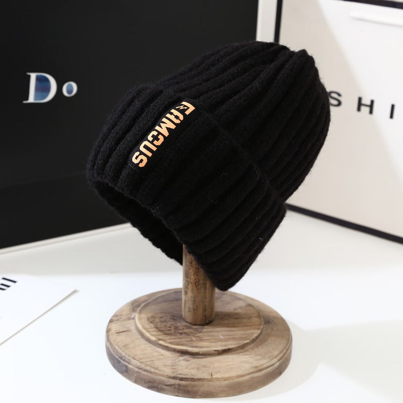 Women's Cashmere Knitted Hat | Autumn & Winter Beanie
