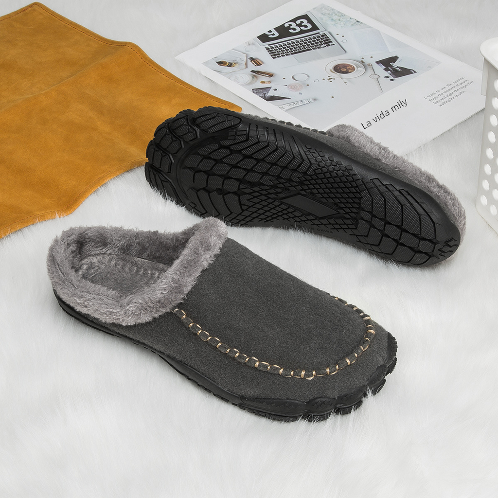 Men’s Plush Indoor Slippers
