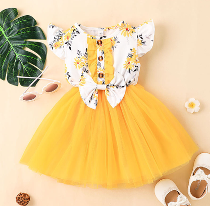 Children's Clothing, Qipao, Floral Dress