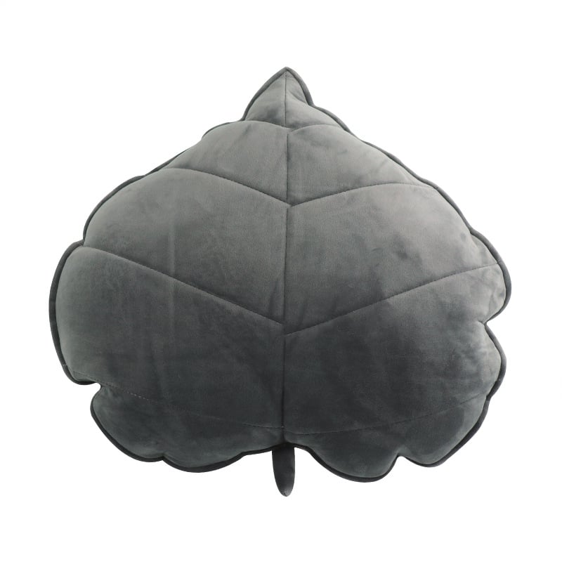 Coussin décoratif 3D en forme de feuille de cœur pour chambre d'enfant et décoration intérieure