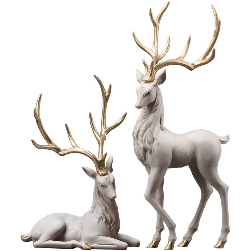 Resin Deer Figurine