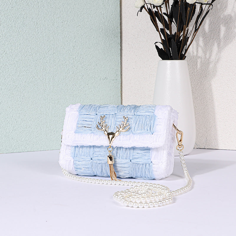 Women's Cotton Bag with Magnetic Closure