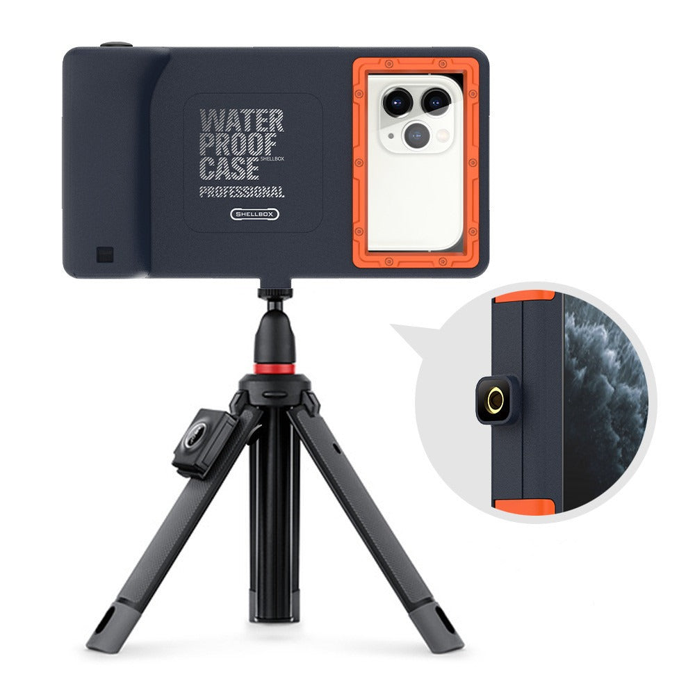 SHELLBOX Small Waterproof Diving Case