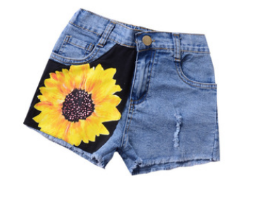 Kids' Denim Vest & Shorts Set