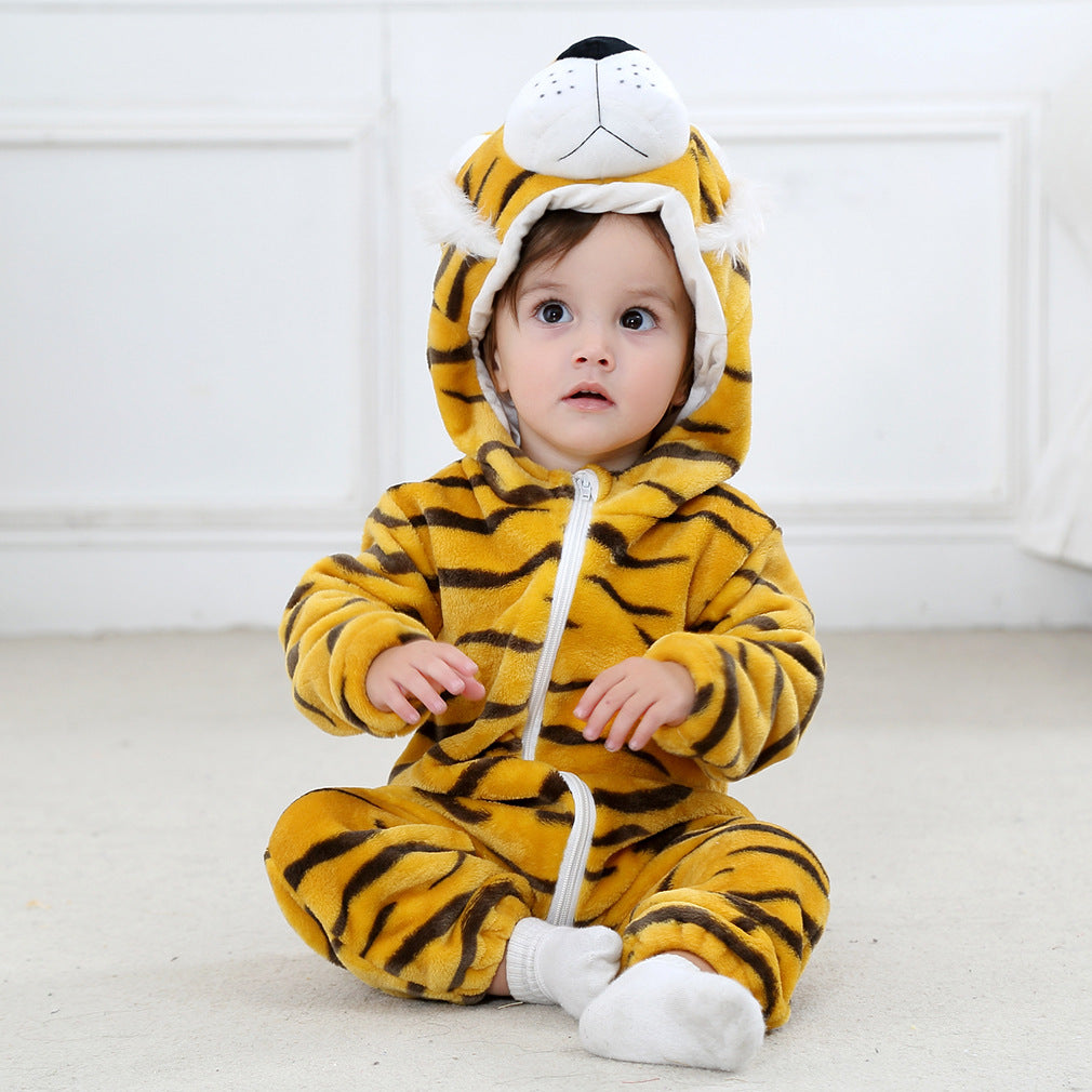 MICHLEY Plush Animal Romper
