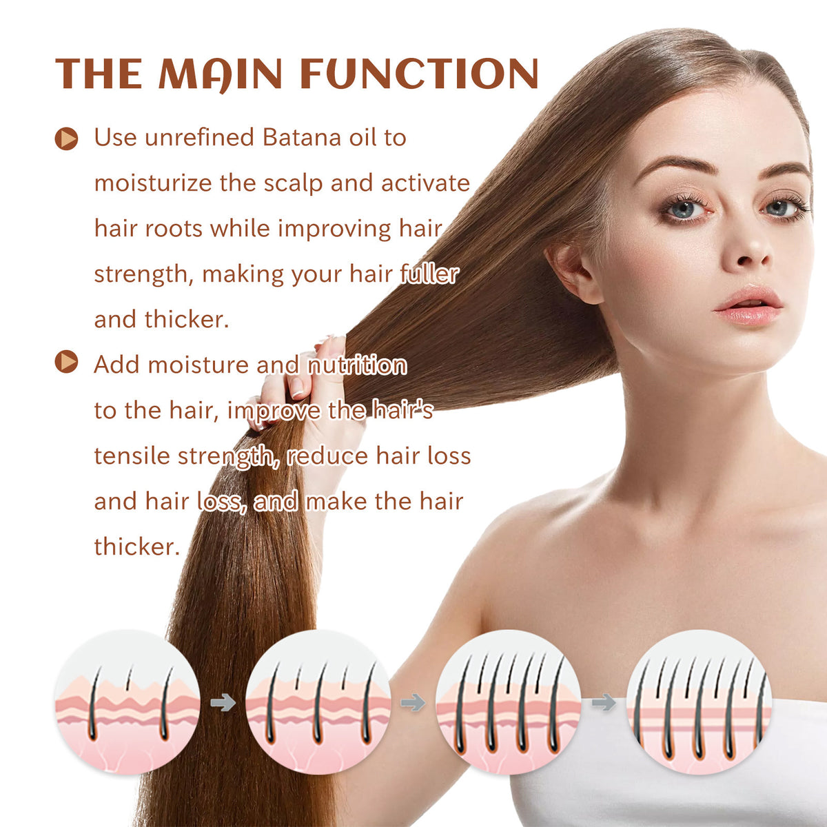 EELHOE Batana Oil Nourishing Hair Conditioner, 120ml