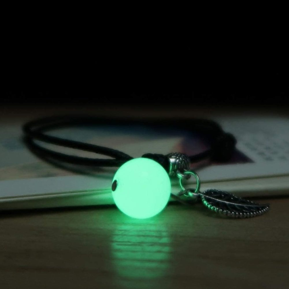 Adjustable Luminous Bead Anklet